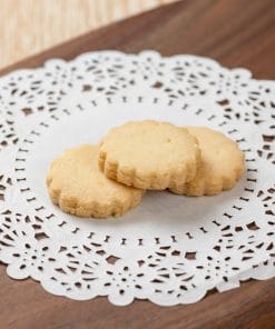 Macadamia Butter Shortbread Cookies