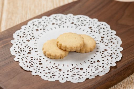 Macadamia Butter Shortbread Cookies