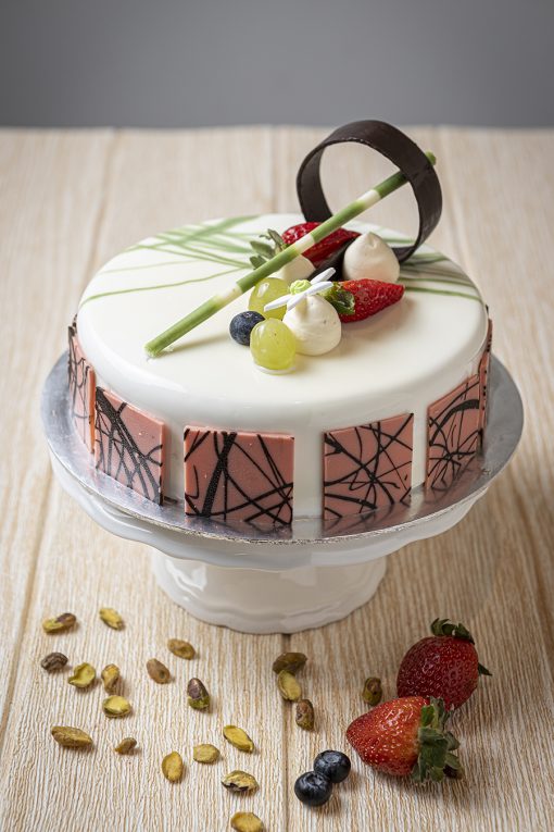 Pistachio White Chocolate Cake (Same Day or Next Day Delivery/Pickup)