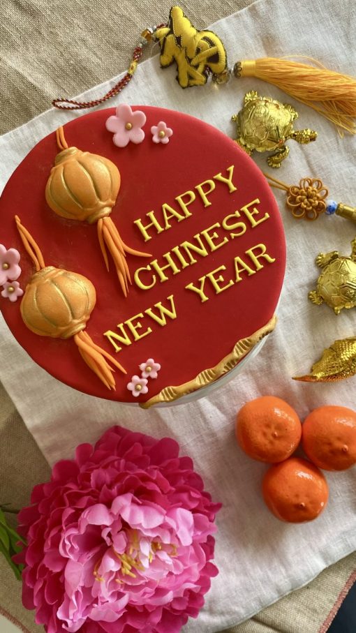 CNY Roaring Celebration Cake - Image 3
