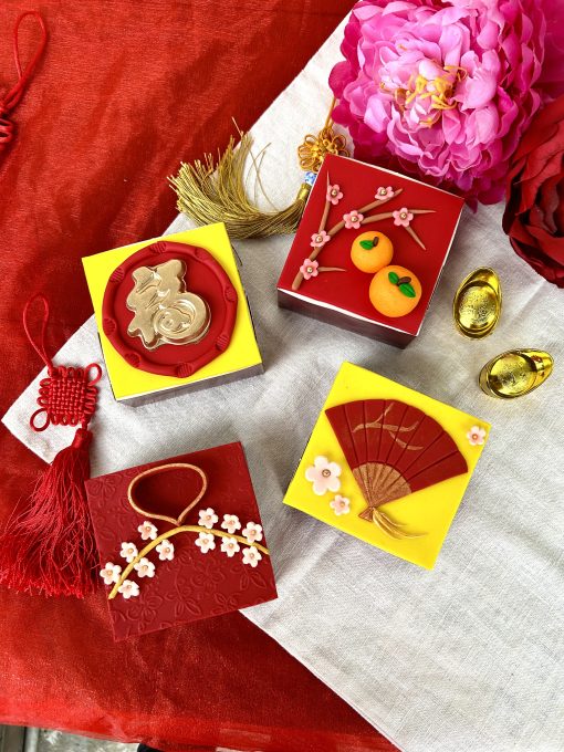 CNY Cake Duplet (2 pieces) Double Blessings
