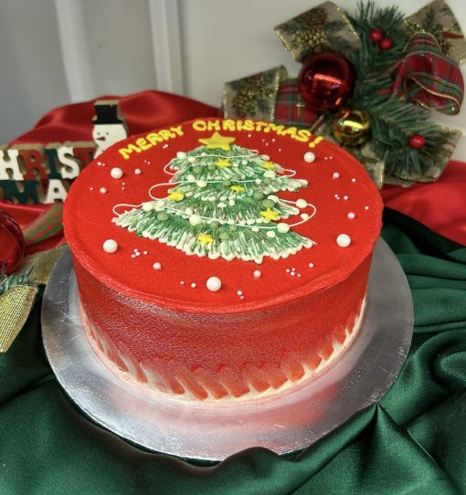 Christmas Festive Cake - Swinging Christmas