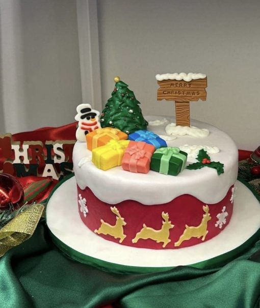 Christmas Celebration Cake - Christmas Cheer