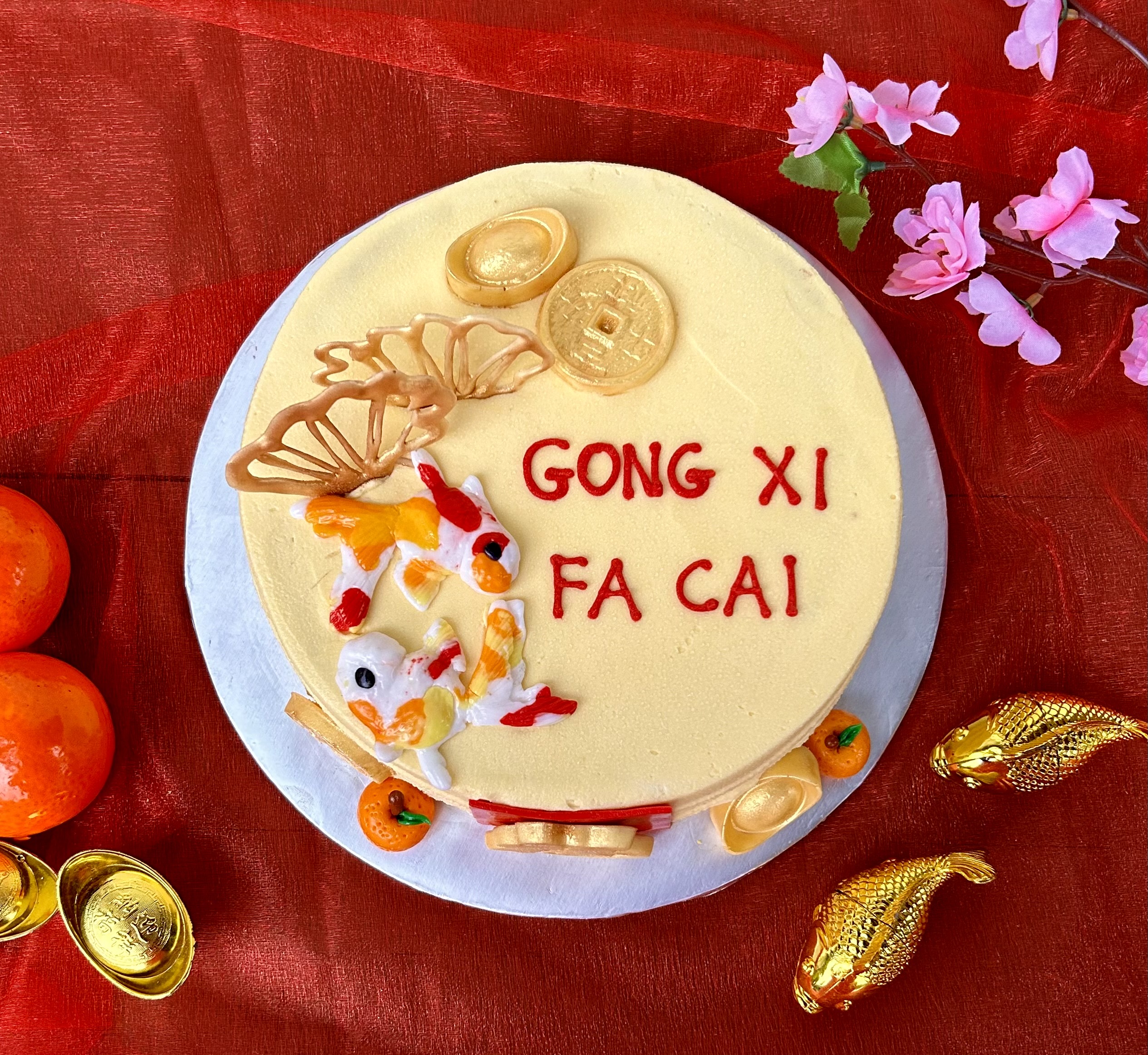 CNY Festive Cake - Abundance - Image 2