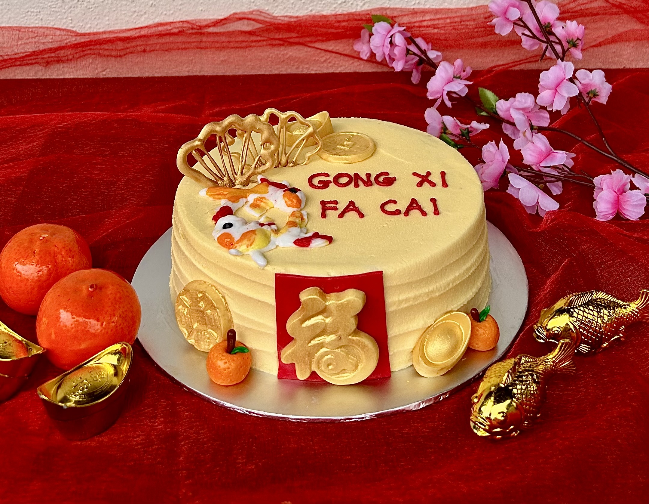 CNY Festive Cake - Abundance