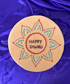 Deepavali Celebration Cake - Rangoli Design